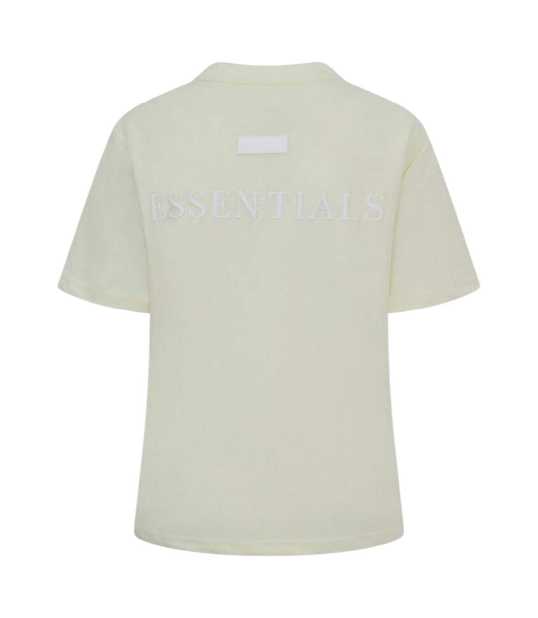 T-shirt Motif/style Logo Essentials Femme Céleste Blank Essentials-2