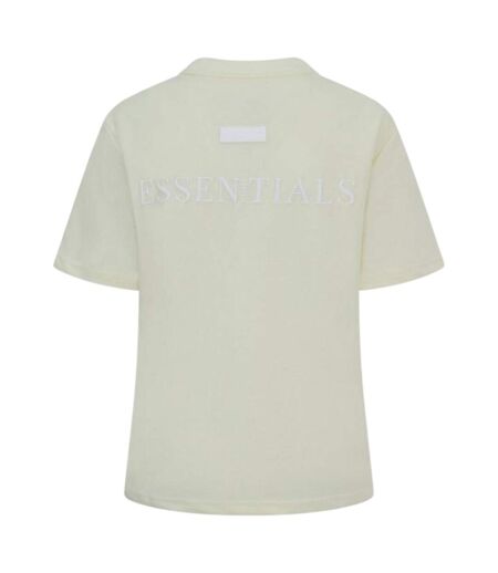 T-shirt Motif/style Logo Essentials Femme Céleste Blank Essentials