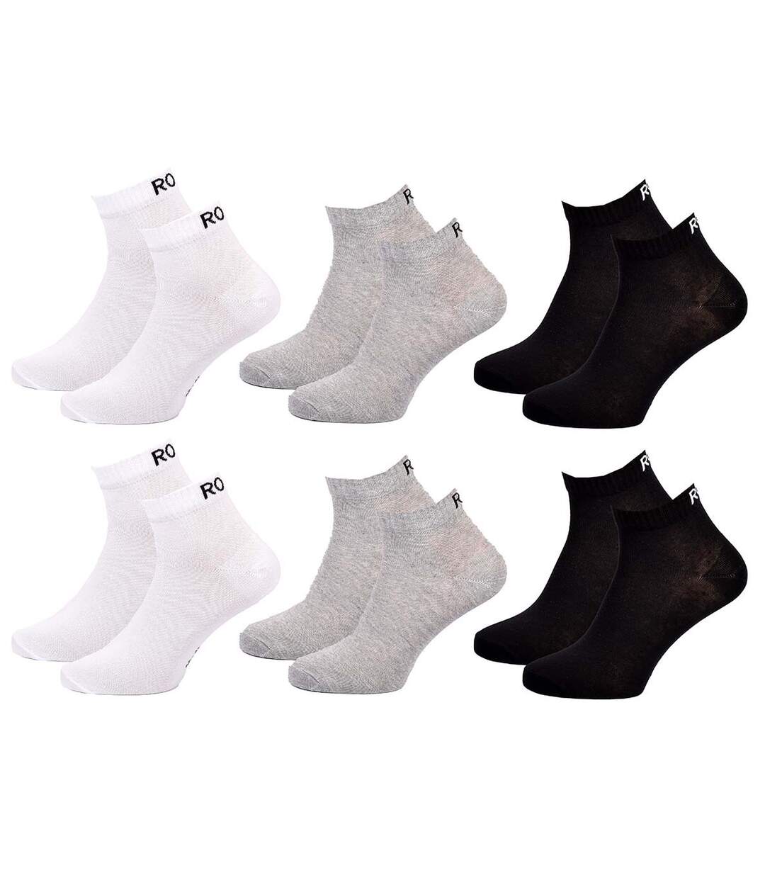 Chaussettes ROXY QUARTER Pack de 6 Paires 3562-1