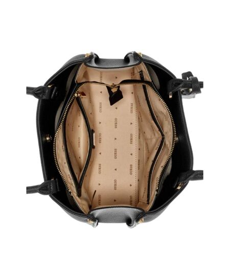 Sac à main noir femme guess meridian shoulder