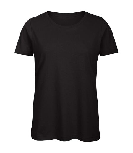 T-shirt femme noir B&C