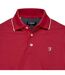 Polo ferris homme bordeaux / blanc Farah-3