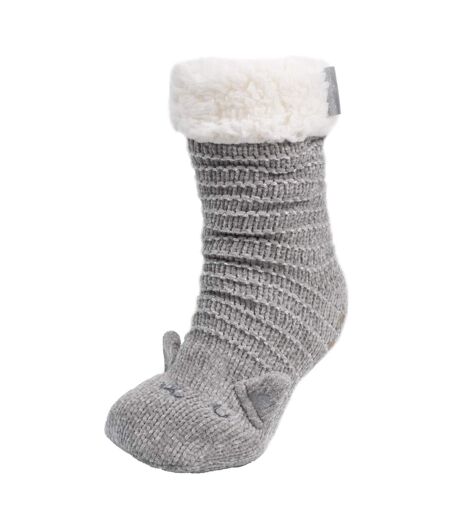 Isotoner Chaussettes d'intérieur femme fourrées, antidérapante