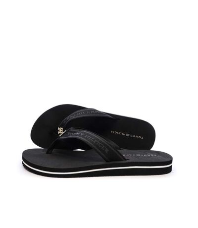 Tongs noires homme tommy hilfiger webbing - 36