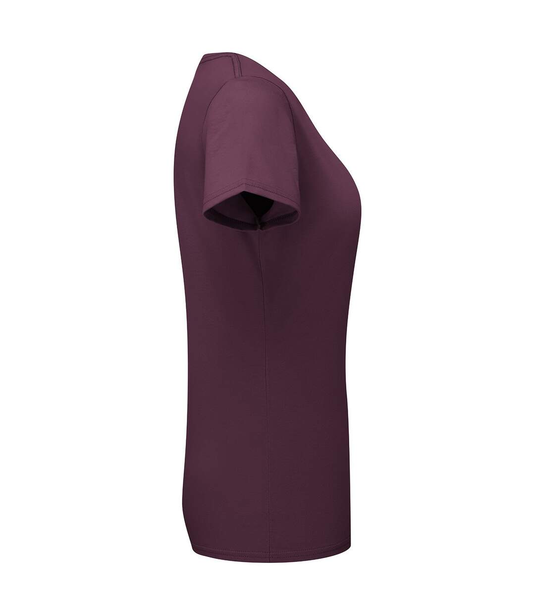 T-shirt Premium Femme Violet Foncé Fruit Of The Loom-3