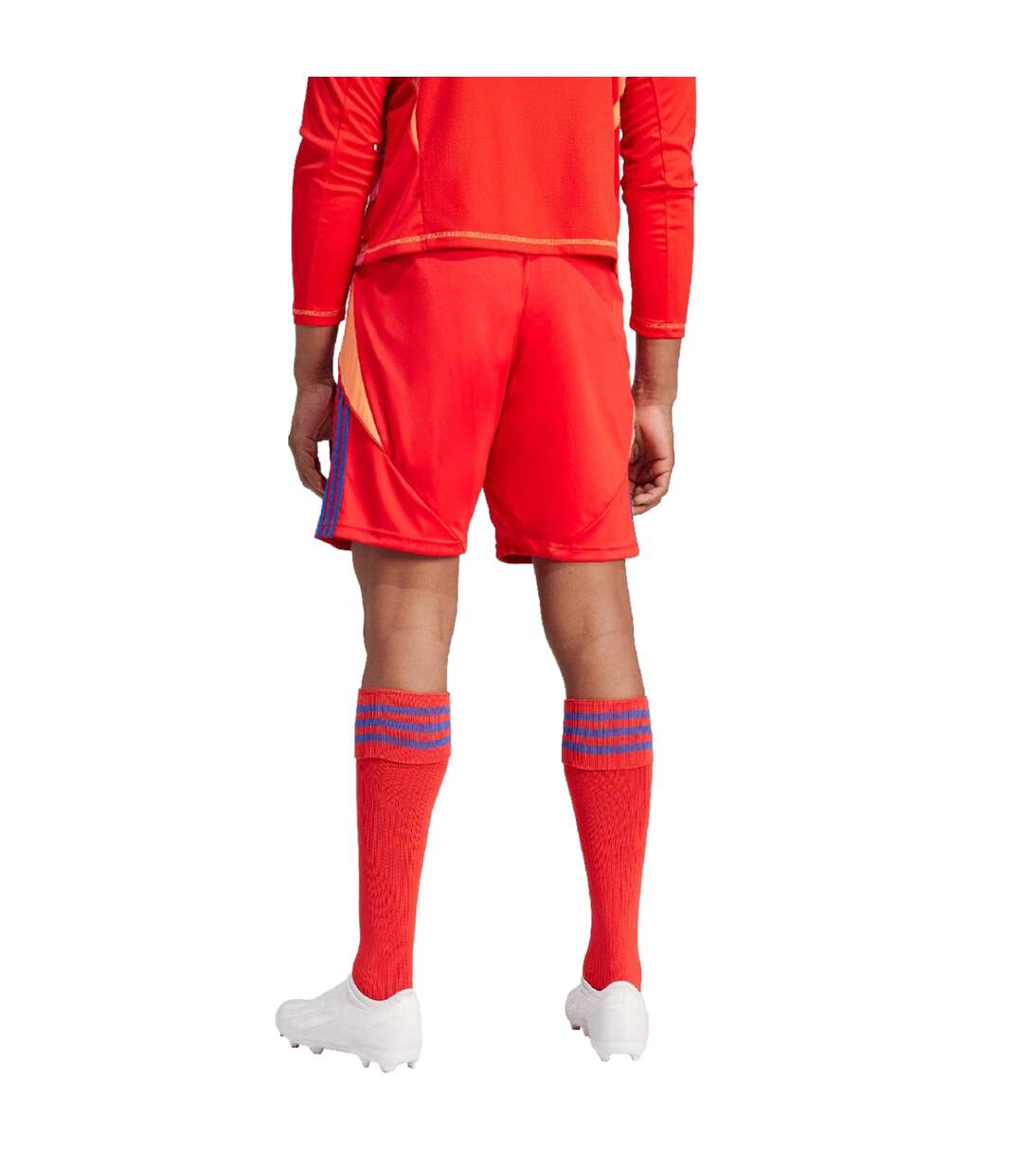 Short Tiro Homme Rouge Bleu Adidas-3