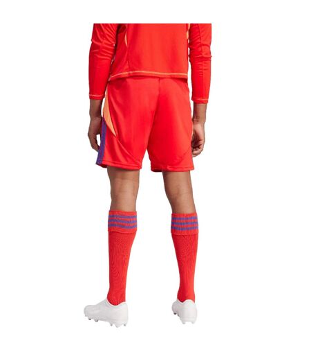 Short Tiro Homme Rouge Bleu Adidas