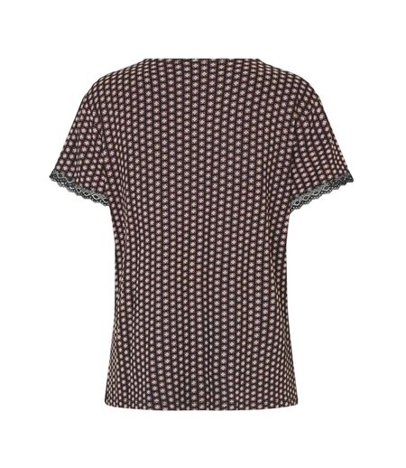 Womens/ladies Jacqueline Dotted T-shirt Black CCDK Copenhagen