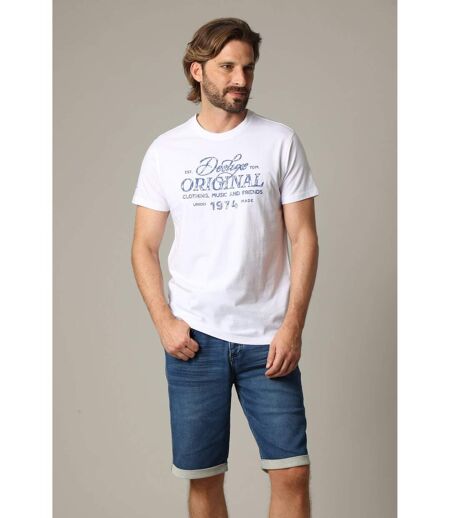 T-shirt classique en jersey de coton avec imprimé NATHEO