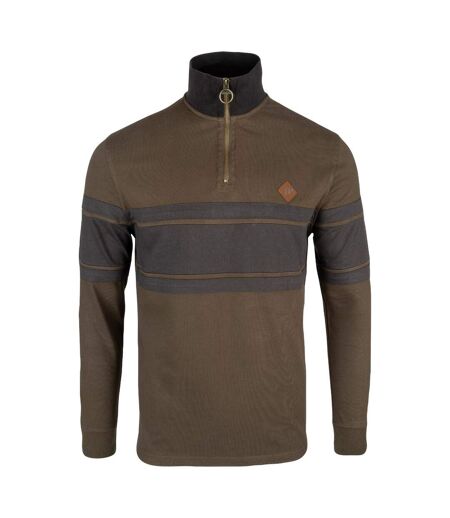 Sweat Motif/style Panneau Contrasté Homme Vert Jack Pyke