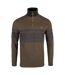 Sweat Motif/style Panneau Contrasté Homme Vert Jack Pyke-1