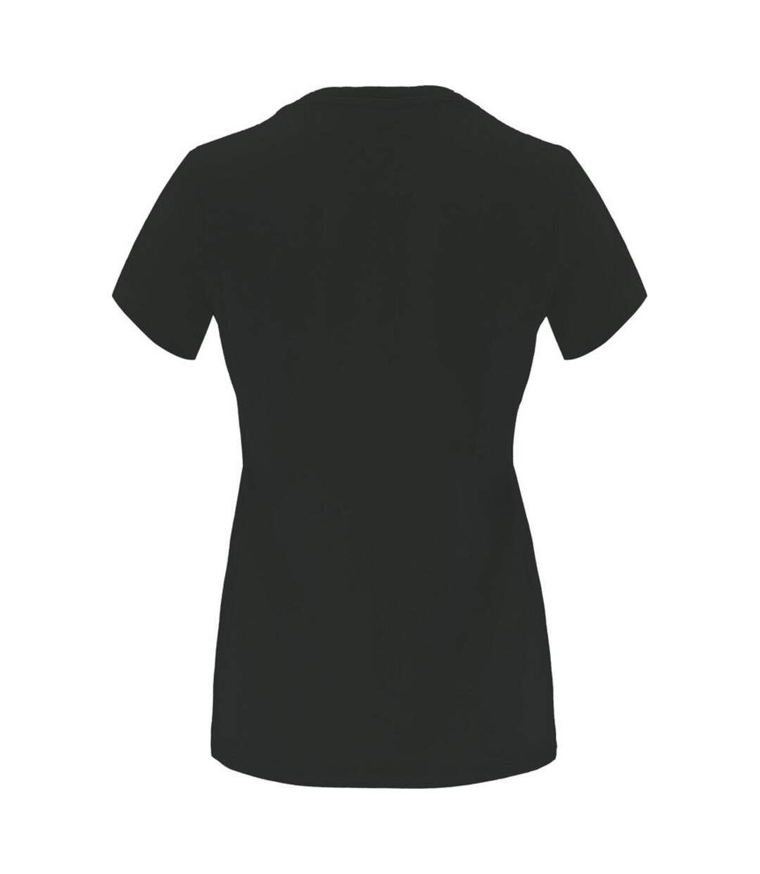 Womens/ladies Capri Short-sleeved T-shirt Dark Lead Roly-2