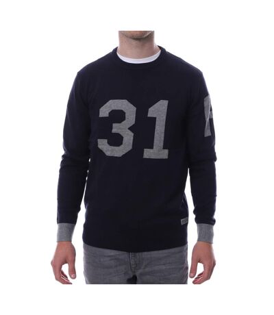 PULL OVER Marine HOMME HUNGARIA R NECK EDITION
