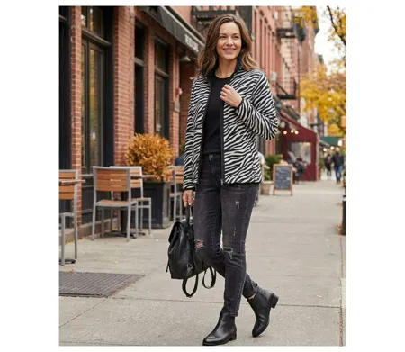 Veste en polaire contre collé reversible SH1187