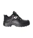 Mens Footwear Industry Full Grain Leather Safety Shoes Black Mascot-1