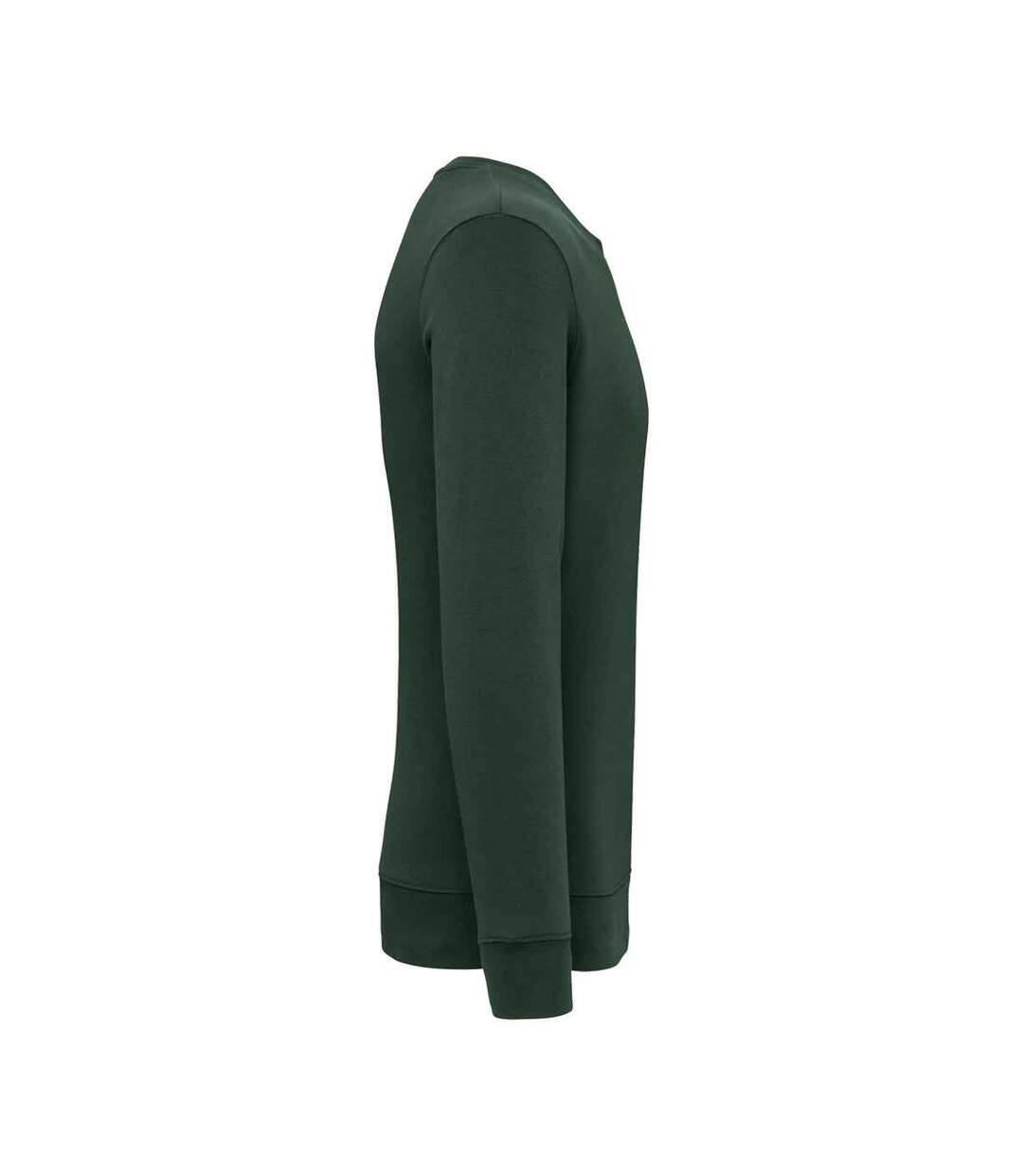 Unisex adult crew neck sweatshirt forest green Native Spirit-3