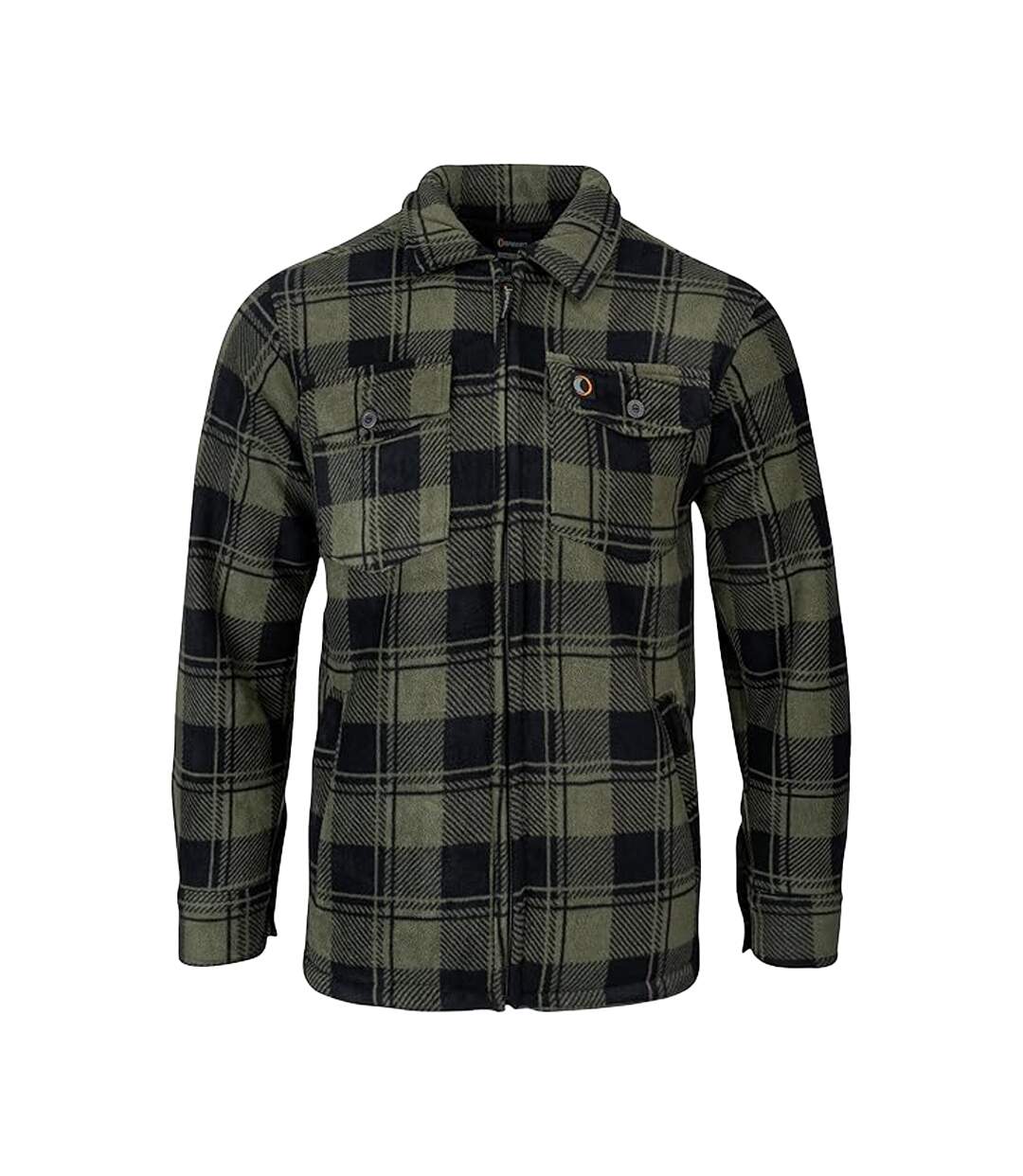 Chemise Motif/style À Carreaux Homme Vert Speero-1