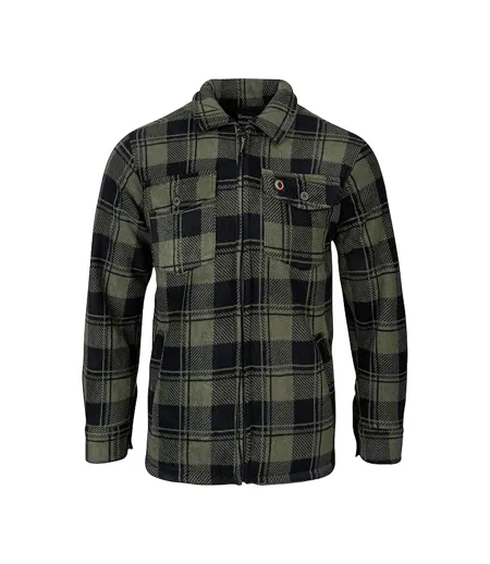 Chemise Motif/style À Carreaux Homme Vert Speero