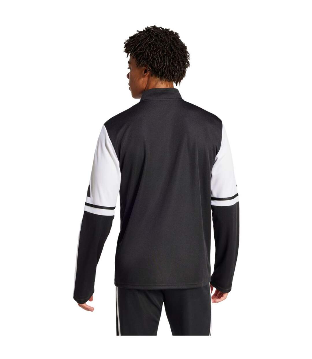 Haut Entraînement Squadra Homme Blanc Noir Adidas-3