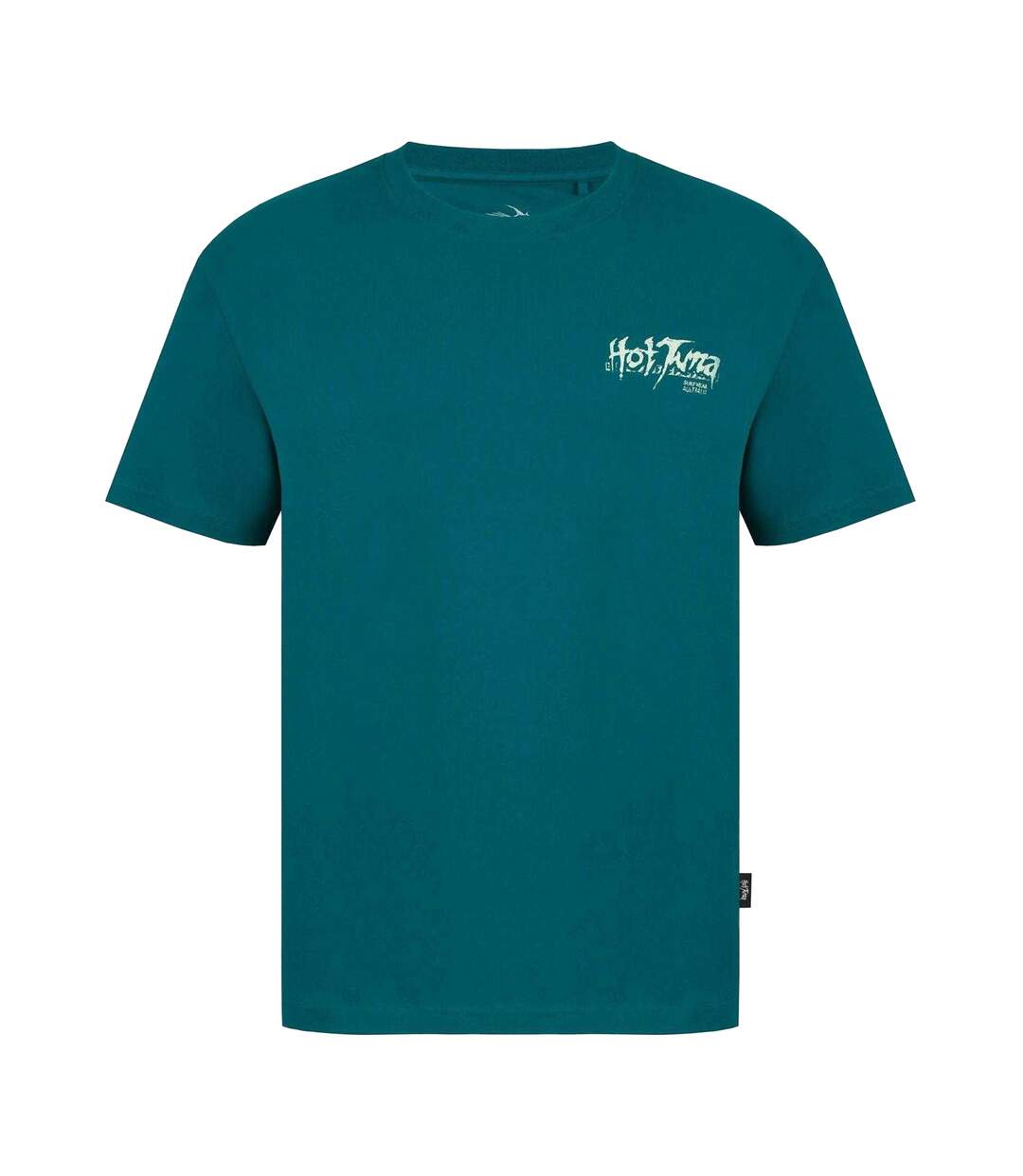 Mens T-shirt Teal Blue Hot Tuna-1