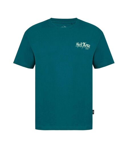 Mens T-shirt Teal Blue Hot Tuna