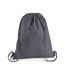 Sac À Cordon Taille Unique Gris Foncé Westford Mill-1