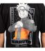 T-shirt homme relax fit avec print Naruto Shippuden Naruto Capslab