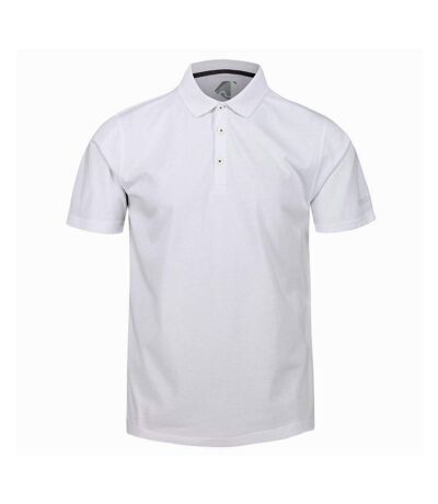 Regatta Mens Sinton Lightweight Polo Shirt (White)
