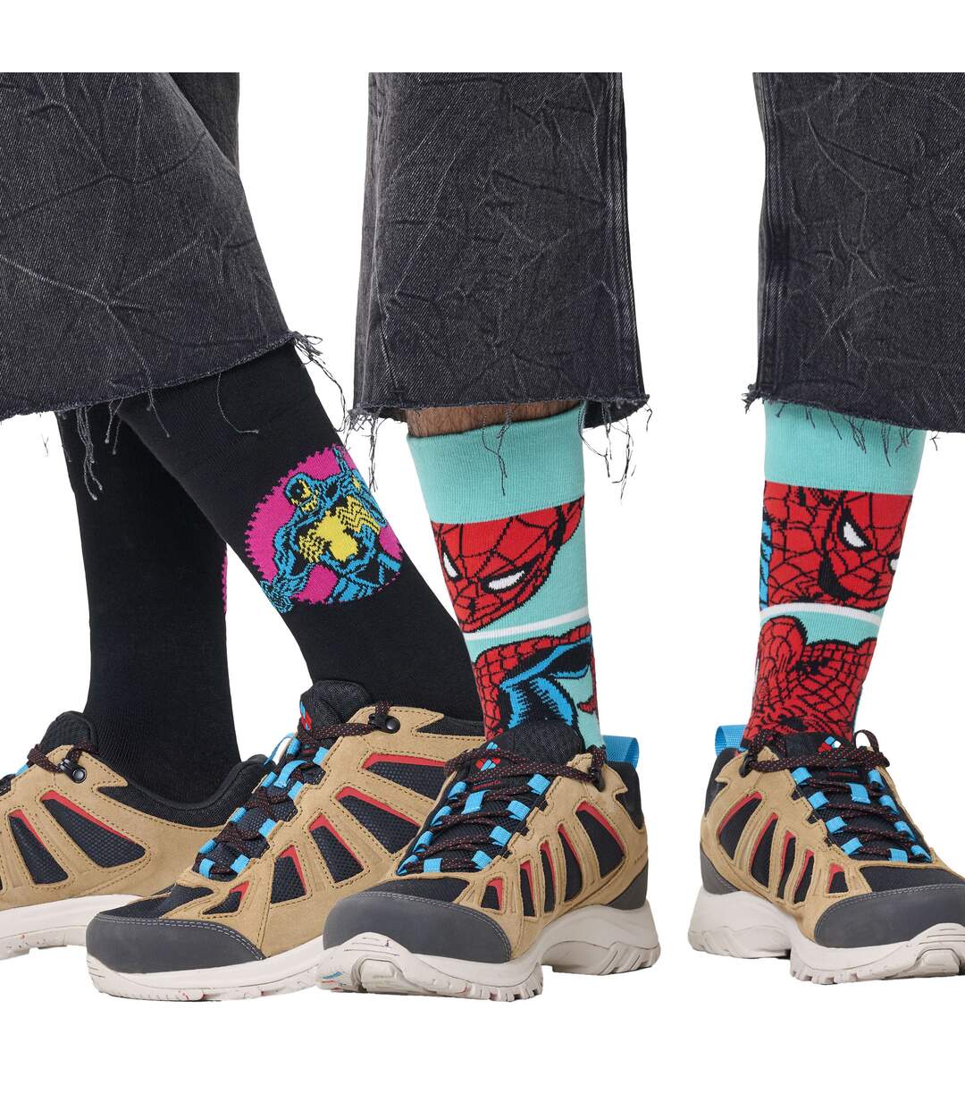 6 Pack Spider-Man Socks Bundle Novelty Socks | Gift Idea-4