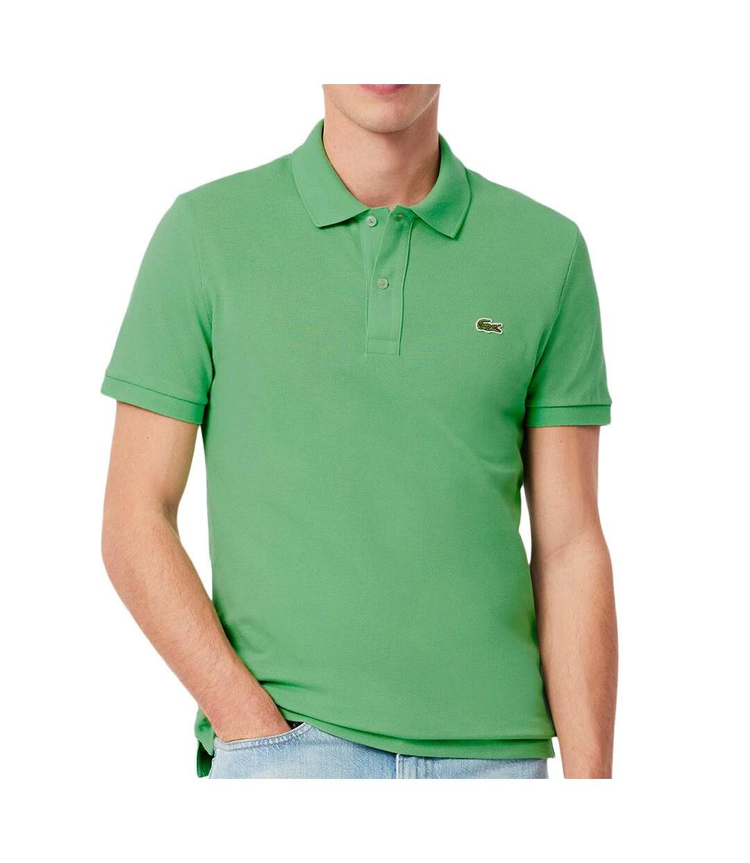 Polo vert pomme homme lacoste ph4012 - l-1