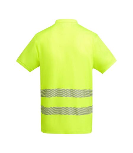 Polo Haute Visibilité Atrio Homme Jaune Fluo Roly Workwear
