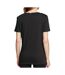 T-shirt noir femme le coq sportif ess tee ss col-2