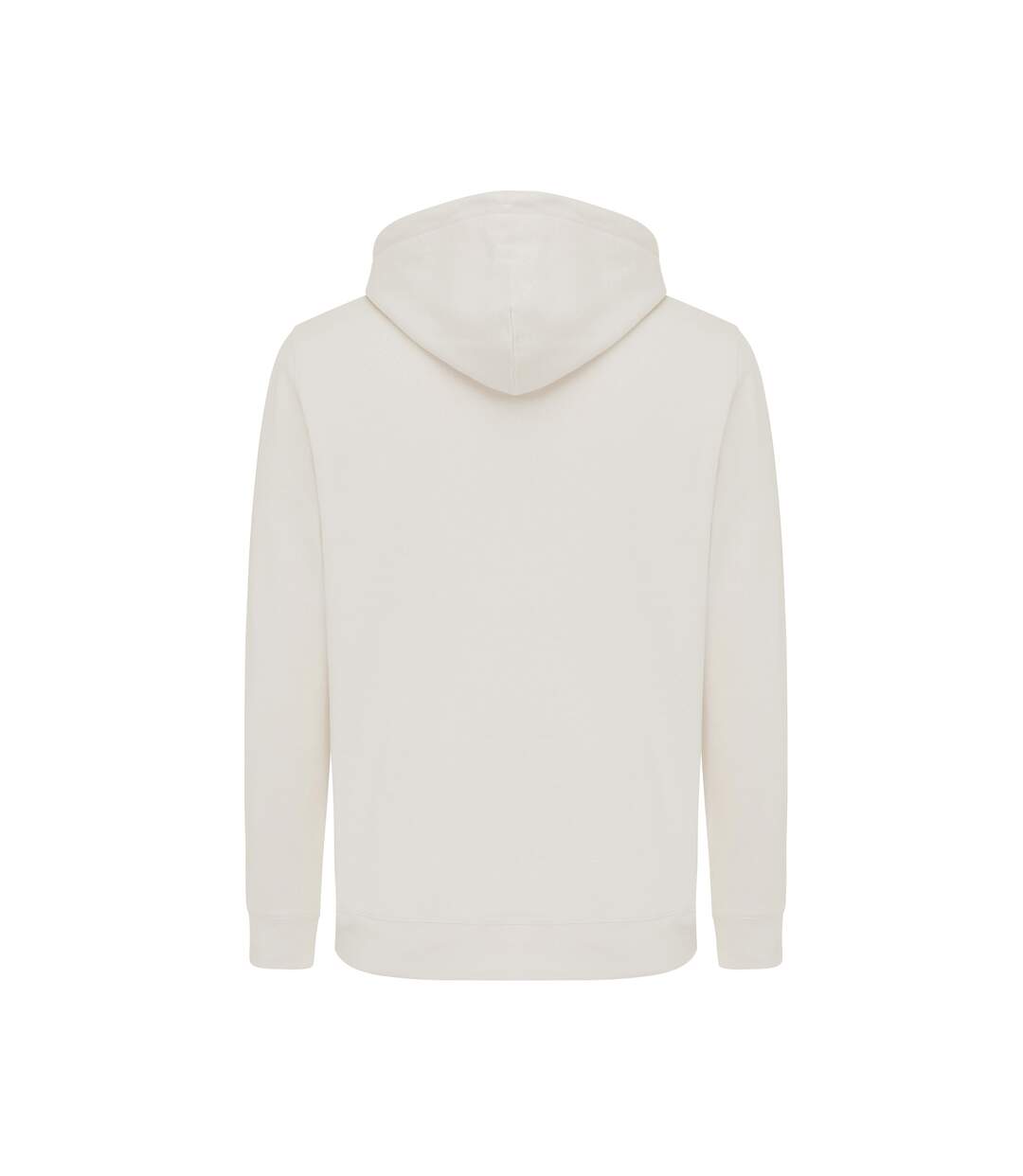 Unisex Adult Rila Recycled Cotton Lightweight Hoodie Ivory White Iqoniq-3