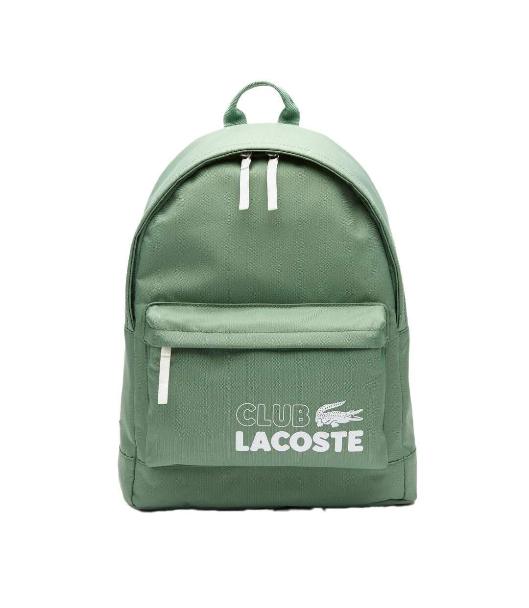 Sac à dos vert mixte lacoste nu4220nz - taille unique-1