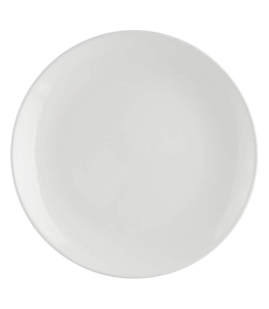 Lot de 6 Assiettes Plates Colorama 26cm Blanc-1