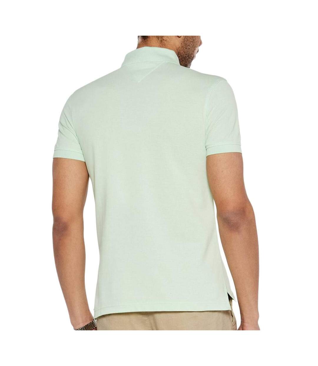 Polo vert clair homme tommy hilfiger 1985-2