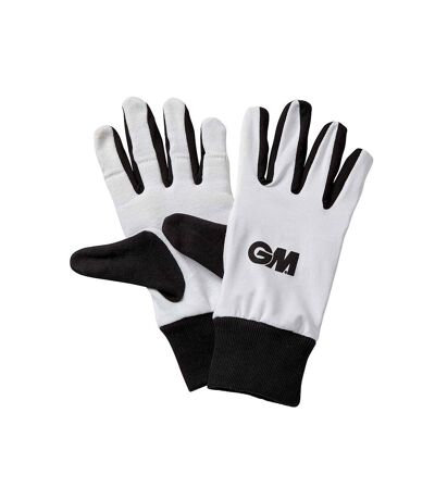 Gunn And Moore Unisex Adult Padded Batting Glove Inners (White/Black) - UTRD1131