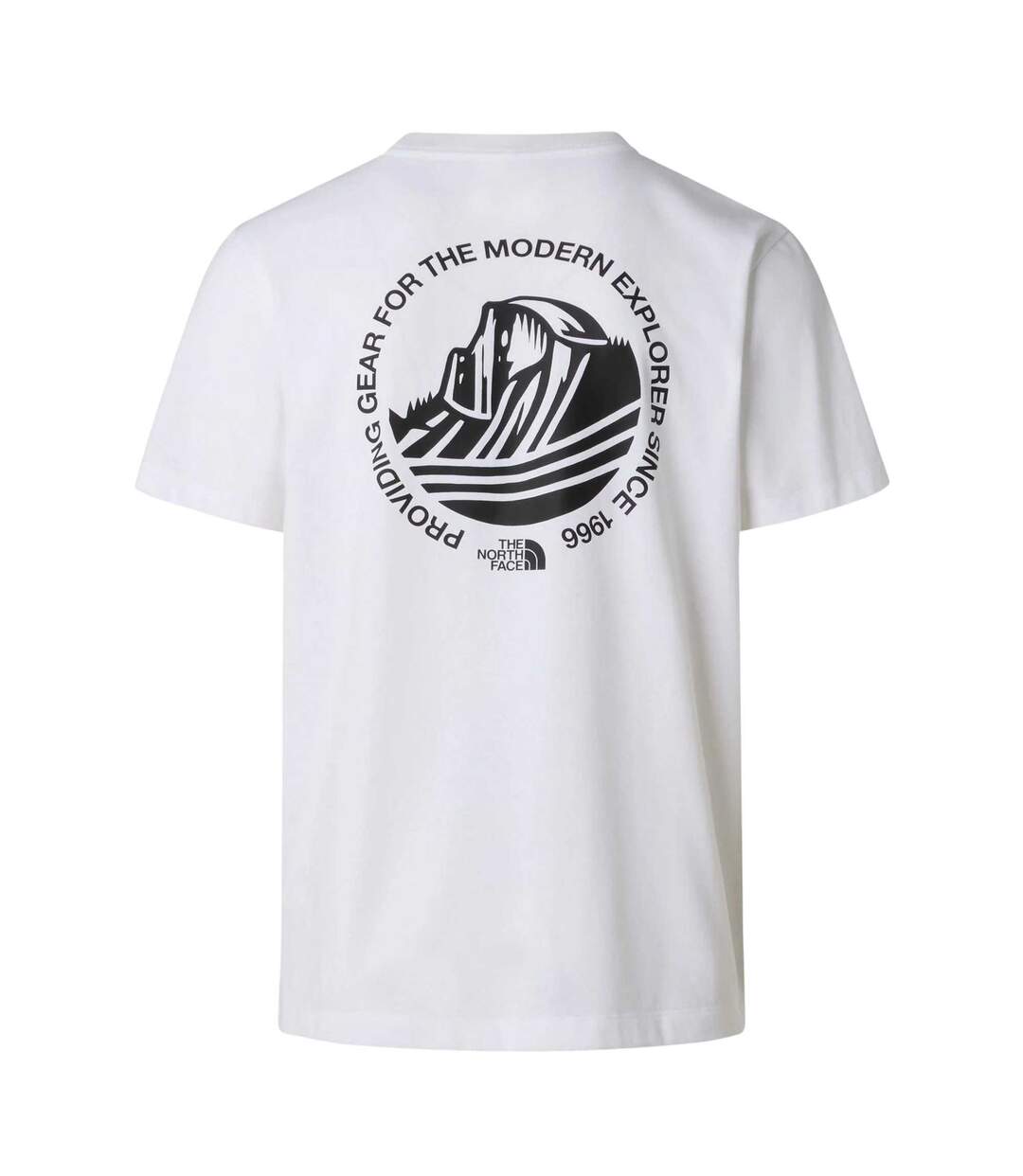T-shirt Motif/style Graphique Monte Homme Blanc The North Face-3