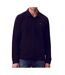 Polo manches longues noir homme calvin klein casual pique-1