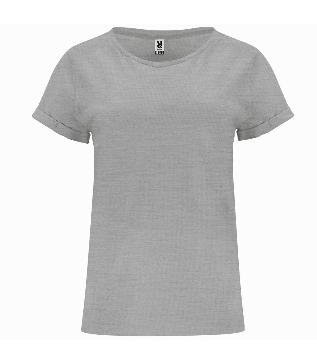 T-shirt Cies Femme Gris Chiné Roly-1
