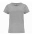 T-shirt Cies Femme Gris Chiné Roly-1