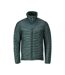 Mens Customized Thermal Jacket Forest Green Mascot-1