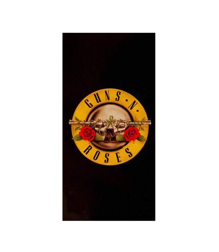 Guns N Roses - Serviette de plage (Noir / Jaune) - UTTA9850