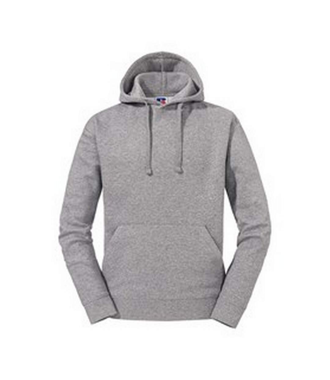 Sweat à capuche authentic homme gris chiné Russell