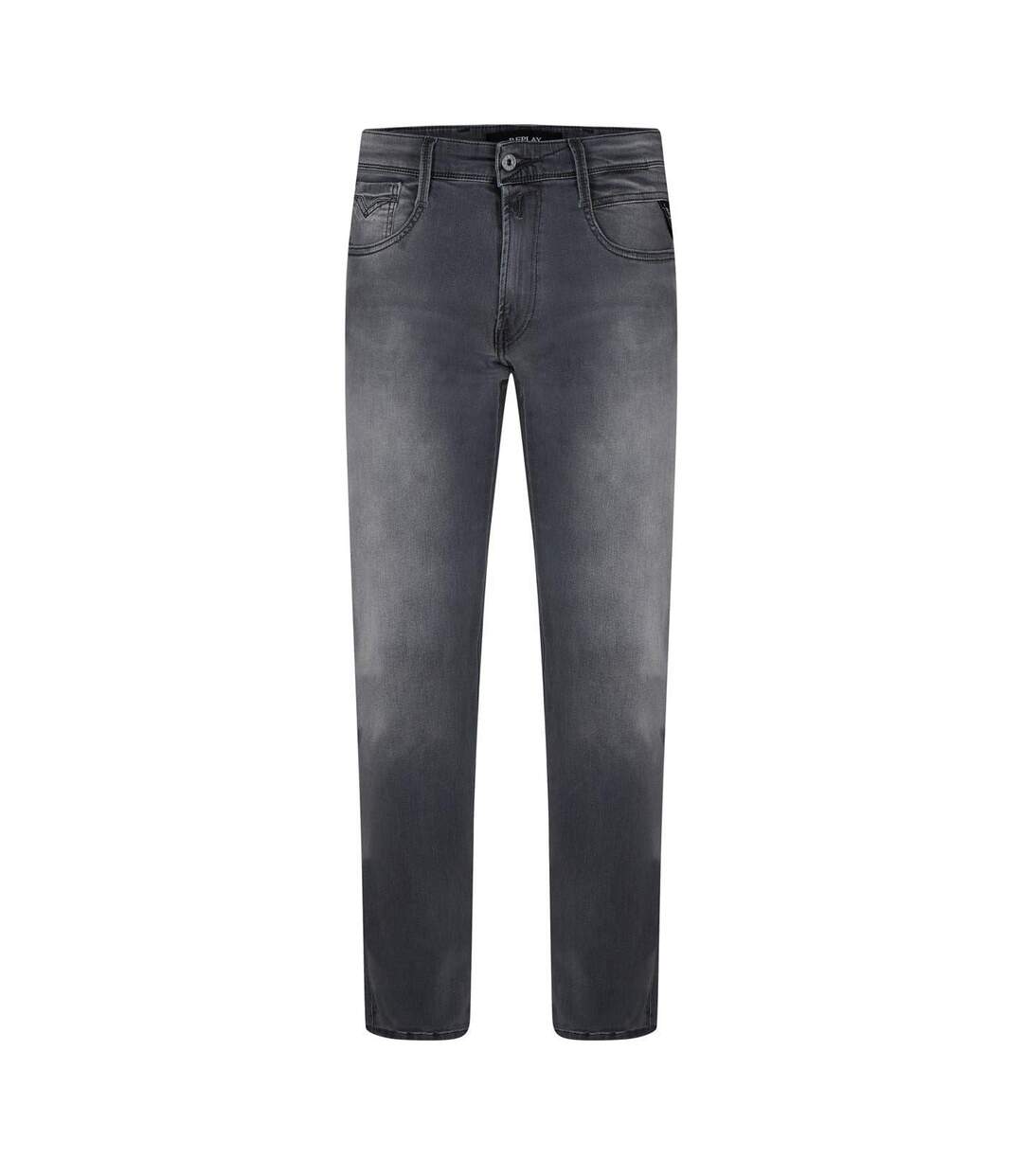 Jean Anbass Homme Gris Replay-1