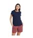 Mountain Warehouse Womens/Ladies Bude Relaxed Fit T-Shirt (Navy) - UTMW354