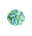 Jouet pour Chien Balle Corde 15cm Bleu & Vert