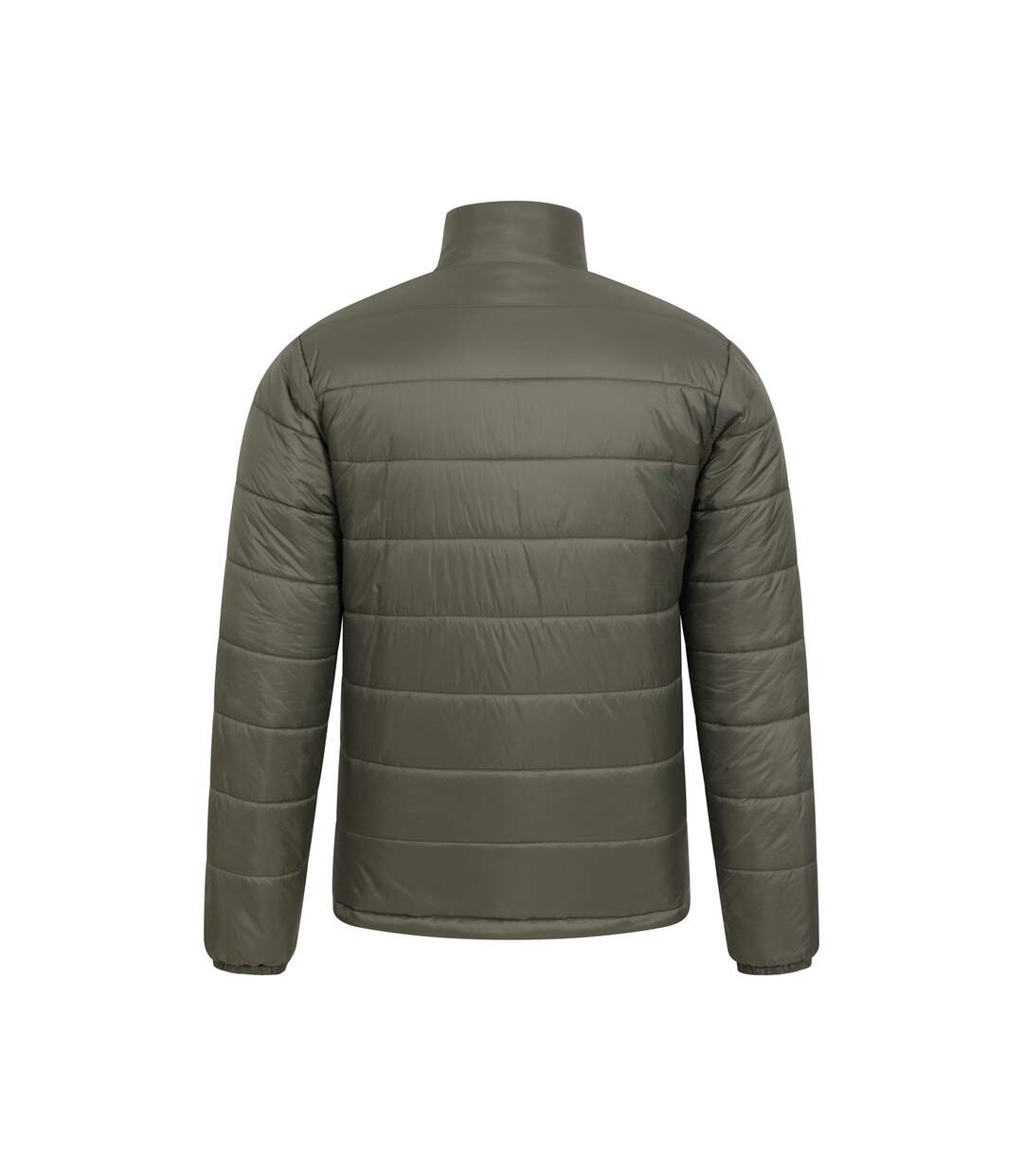 Mens Essentials Lightweight Padded Jacket Khaki Mountain Warehouse-2
