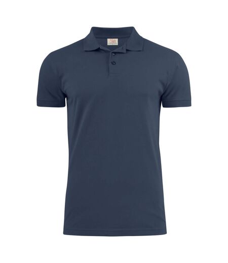Mens Surf Stretch Polo Shirt Steel Grey Printer