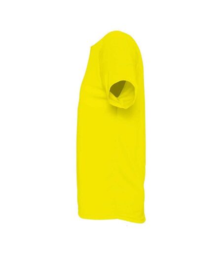 T-shirt Sporty Homme Citron SOLS
